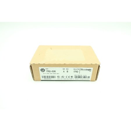 ALLEN BRADLEY MICROLOGIX INPUT MODULE 1762-IQ16